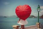 Зонт сердце: декоративность и практичность 