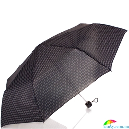 Зонт мужской компактный механический HAPPY RAIN (ХЕППИ РЭЙН) U42668-3 черный, механический, абстракция
