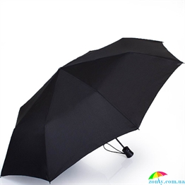 Зонт мужской полуавтомат HAPPY RAIN (ХЕППИ РЭЙН) U42267 черный, полуавтомат, однотонный