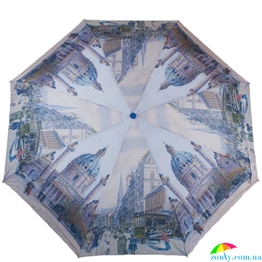 Зонт женский автомат MAGIC RAIN (МЭДЖИК РЕЙН) ZMR7223-07 голубой, города