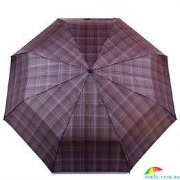 Зонт мужской  механический  FULTON (ФУЛТОН) FULG868-Charcoal-Check серый, клетка