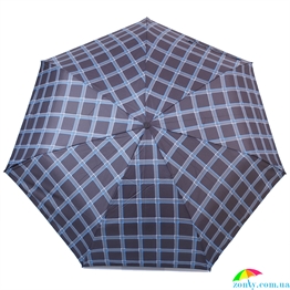 Зонт женский автомат HAPPY RAIN (ХЕППИ РЭЙН) U46859-5 черный, клетка