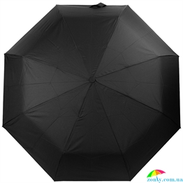 Зонт мужской полуавтомат MAGIC RAIN (МЭДЖИК РЭЙН) ZMR4001 черный, однотонный