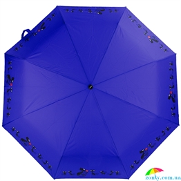 Зонт женский автомат DOPPLER (ДОППЛЕР) DOP7441465C01-navy синий, животные