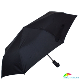 Зонт мужской автомат MAGIC RAIN (МЭДЖИК РЭЙН) ZMR7002 черный, однотонный