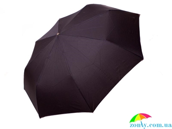 Зонт мужской автомат с большим куполом DOPPLER (ДОППЛЕР) DOP74366 черный, полный автомат, однотонный