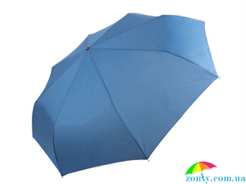 Зонт женский автомат RAINY DAYS (РЕЙНИ ДЕЙС) U76851-blue голубой, полный автомат, однотонный