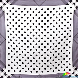 Платок женский шелковый 86*87 см ETERNO (ЭТЕРНО) ES0209-16-grey серый