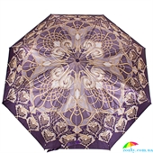 Зонт женский полуавтомат ZEST (ЗЕСТ) Z53624-14 фиолетовый, полуавтомат, абстракция