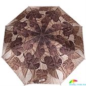 Зонт женский полуавтомат ZEST (ЗЕСТ) Z53624-20 коричневый, полуавтомат, абстракция