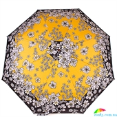 Зонт женский полуавтомат AIRTON (АЭРТОН) Z3635-9 желтый, полуавтомат, цветы