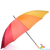 Зонт-трость семейный HAPPY RAIN (ХЕППИ РЭЙН) U44852 разноцветный, механический, радуга (градиент)