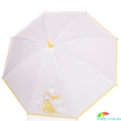Зонт-трость детский механический облегченный AIRTON (АЭРТОН) Z1511-01 прозрачный, механический, люди