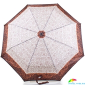 Зонт женский полуавтомат DOPPLER (ДОППЛЕР) DOP73016518-2 серый, полуавтомат, цветы