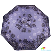 Зонт женский полуавтомат AIRTON (АЭРТОН) Z3615-38 синий, полуавтомат, цветы