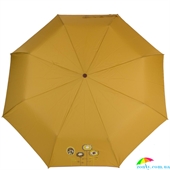 Зонт женский полуавтомат AIRTON (АЭРТОН) Z3631NS-4182 желтый, полуавтомат, цветы