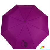 Зонт женский полуавтомат AIRTON (АЭРТОН) Z3631NS-4188 фиолетовый, полуавтомат, цветы