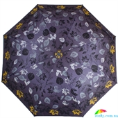Зонт женский компактный механический AIRTON (АЭРТОН) Z3515-5096 фиолетовый, механический, природа