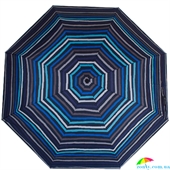 Зонт женский полуавтомат HAPPY RAIN (ХЕППИ РЭЙН) U42277-1 синий, полоска