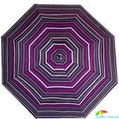 Зонт женский полуавтомат HAPPY RAIN (ХЕППИ РЭЙН) U42277-2 фиолетовый, полоска