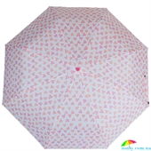Зонт женский автомат ESPRIT (ЭСПРИТ) U50885 розовый, абстракция