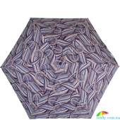 Зонт женский облегченный компактный механический ZEST (ЗЕСТ) Z25518-3268 синий, абстракция