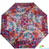 Зонт женский полуавтомат ZEST (ЗЕСТ) Z23625-4078 разноцветный, абстракция