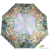 Зонт женский полуавтомат ZEST (ЗЕСТ) Z23625-5039 разноцветный, города