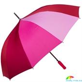 Зонт-трость женский полуавтомат FARE (ФАРЕ) FARE4584-red красный, радуга (градиент)