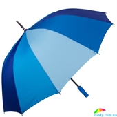 Зонт-трость женский полуавтомат FARE (ФАРЕ) FARE4584-navy синий, радуга (градиент)