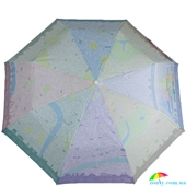 Зонт женский механический компактный  FULTON (ФУЛТОН) FULL761-London-Map разноцветный, абстракция