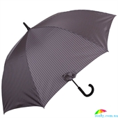Зонт-трость мужской полуавтомат FULTON(ФУЛТОН) FULG451-City-Stripe-Grey серый, полоска