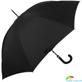 Зонт-трость мужской механический FULTON(ФУЛТОН) FULG809-Black черный, однотонный