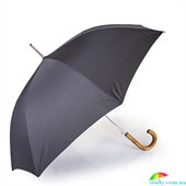 Зонт-трость мужской DOPPLER (ДОППЛЕР) DOP740166 черный, однотонный