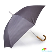 Зонт-трость мужской DOPPLER (ДОППЛЕР) DOP740167-2 серый, клетка