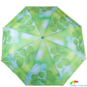 Зонт женский автомат MAGIC RAIN (МЭДЖИК РЕЙН) ZMR7231-4 зеленый, природа