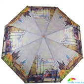 Зонт женский механический компактный облегченный MAGIC RAIN (МЭДЖИК РЕЙН) ZMR1224-1 разноцветный, города
