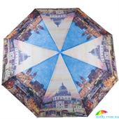 Зонт женский механический компактный облегченный MAGIC RAIN (МЭДЖИК РЕЙН) ZMR1223-10 разноцветный, города