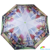 Зонт женский механический компактный облегченный MAGIC RAIN (МЭДЖИК РЕЙН) ZMR1223-12 разноцветный, города