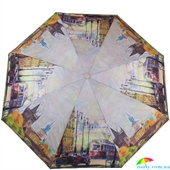 Зонт женский механический компактный облегченный MAGIC RAIN (МЭДЖИК РЕЙН) ZMR51224-1 разноцветный, города