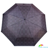 Зонт женский механический FULTON (ФУЛТОН) FULL450-Smoky-grey-check серый, клетка