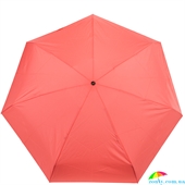 Зонт женский механический компактный облегченный ТРИ СЛОНА RE-E-673D-7 розовый, однотонный