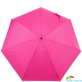 Зонт женский механический компактный облегченный ТРИ СЛОНА RE-E-673D-9 розовый, однотонный