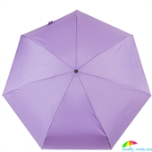 Зонт женский механический компактный облегченный ТРИ СЛОНА RE-E-673D-10 фиолетовый, однотонный