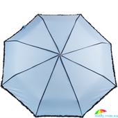 Зонт женский автомат ТРИ СЛОНА RE-E-117A-4 голубой, однотонный