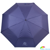 Зонт женский полуавтомат FIT 4 RAIN (ФИТ ФО РЕЙН) U72980-2 синий, однотонный