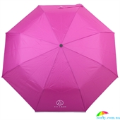 Зонт женский полуавтомат FIT 4 RAIN (ФИТ ФО РЕЙН) U72980-10 розовый, однотонный