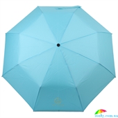 Зонт женский полуавтомат FIT 4 RAIN (ФИТ ФО РЕЙН) U72980-11 голубой, однотонный