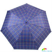 Зонт женский автомат HAPPY RAIN (ХЕППИ РЭЙН) U46859-8 синий, клетка