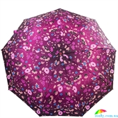 Зонт женский автомат ZEST (ЗЕСТ) Z23946-14 фиолетовый, цветы